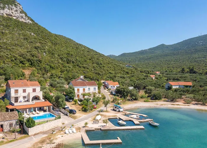 Beachfront House Hon With Pool Apartment Dubrava (Dubrovnik-Neretva)
